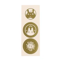 Maison Ghibli Cartes Postales Et Papier À Lettres|6 Enveloppes & autocollants Totoro Pissenlit - Mon voisin Totoro