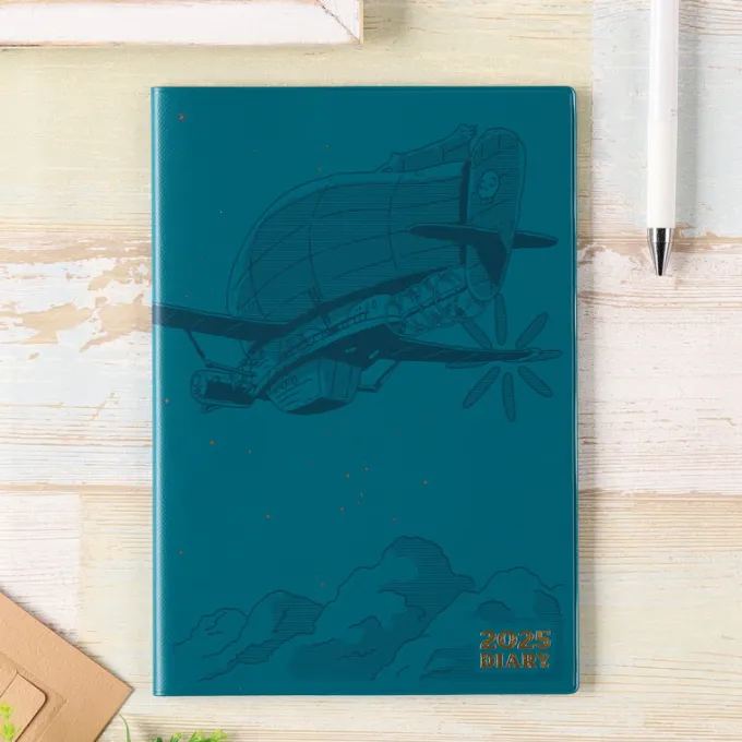 Maison Ghibli Agendas Et Calendriers|Agenda 2025 Tiger Moth - Le Château dans le ciel