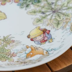 Maison Ghibli Cuisine Et Table|Assiette 23 cm Totoro Ooinuhugri - Mon Voisin Tororo