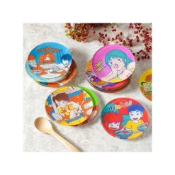 Maison Ghibli Cuisine Et Table|Assiette Yummy Hamburger - Pompoko