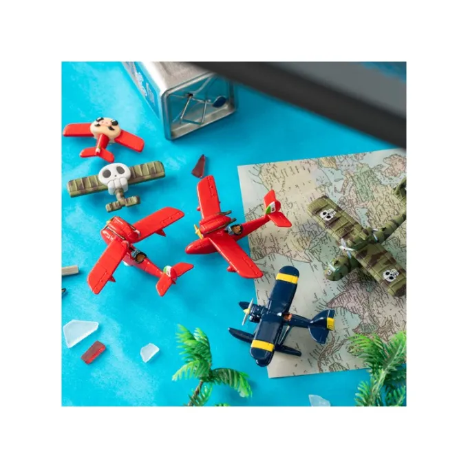 Maison Ghibli Figurines|Assort. de 6 Magnets Hydravion - Porco Rosso