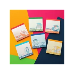Maison Ghibli Petit Matériel|Assortiment de 24 Mini Blocs memo à collectionner - Studio Ghibli