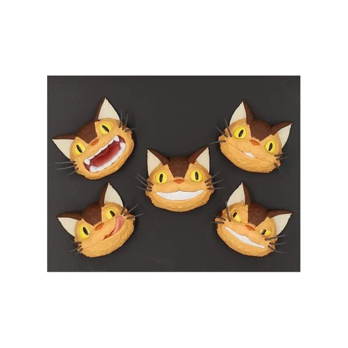 Maison Ghibli Magnets|Asssort. de 6 Magnets Chatbus Frimousses- Mon Voisin Totoro