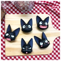 Maison Ghibli Magnets|Asssort. de 6 Magnets Jiji Frimousses - Kiki la petite sorcière