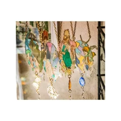 Maison Ghibli Décoration|Attrape-soleil vitrail Kiki - Kiki la petite sorcière