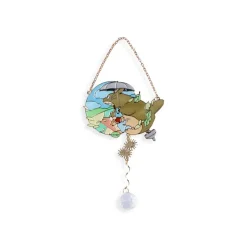 Maison Ghibli Décoration|Attrape-soleil vitrail Totoro - Mon Voisin Totoro