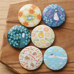 Maison Ghibli Badges|Badge Boh Mouse & Oiseau - Le Voyage de Chihiro