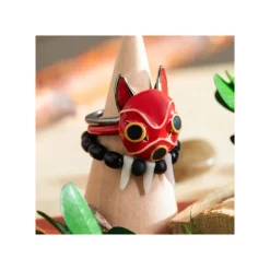 Maison Ghibli Bijoux|Bague 3 anneaux Masque de San - Princesse Mononoké