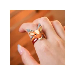 Maison Ghibli Bijoux|Bague 3 anneaux Yakuru - Princesse Mononoké