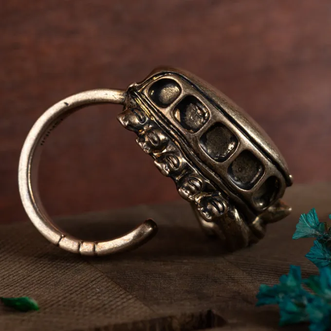 Maison Ghibli Bijoux|Bague vintage Chatbus - Mon Voisin Totoro