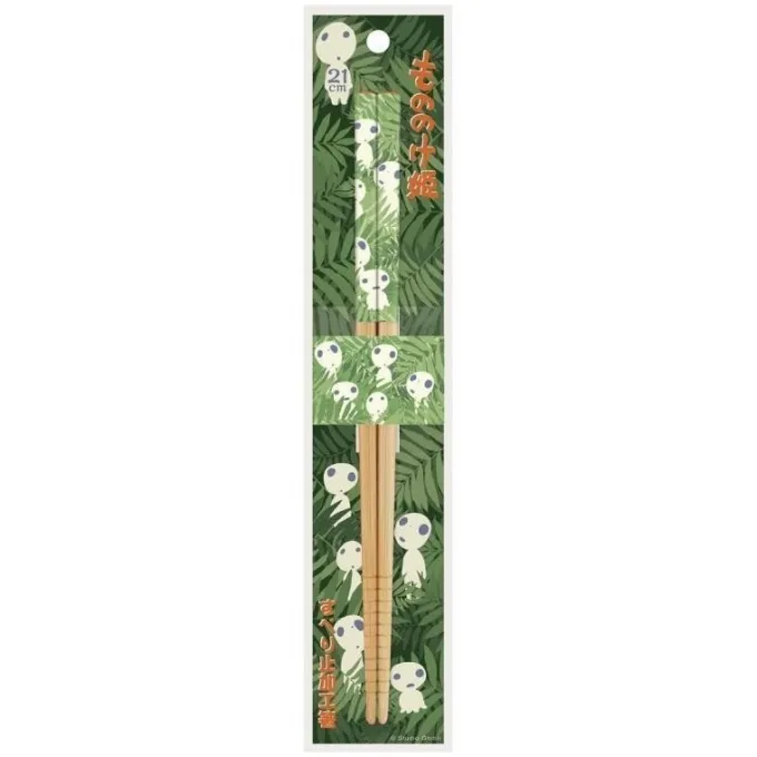 Maison Ghibli Cuisine Et Table|Baguettes 21cm Kodama - Princesse Mononoké