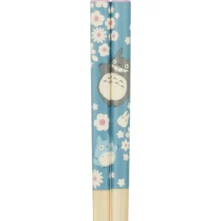 Maison Ghibli Cuisine Et Table|Baguettes 21cm Totoro Fleurs - Mon Voisin Totoro