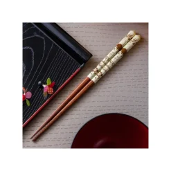 Maison Ghibli Cuisine Et Table|Baguettes laquées 21cm Esquisses Jaune - Kiki la petite sorcière