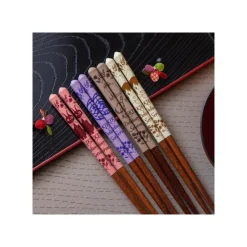 Maison Ghibli Cuisine Et Table|Baguettes laquées 21cm Esquisses Brun - Kiki la petite sorcière