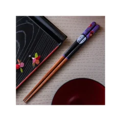 Maison Ghibli Cuisine Et Table|Baguettes laquées 21cm No Face & Lanternes - Le Voyage de Chihiro