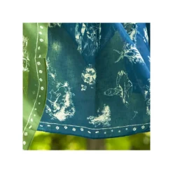 Maison Ghibli Textile|Bandana Vivre ensemble bleu - Princesse Mononoké