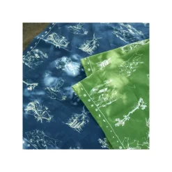 Maison Ghibli Textile|Bandana Vivre ensemble bleu - Princesse Mononoké