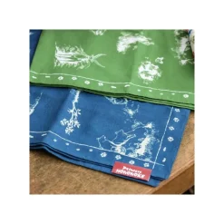 Maison Ghibli Textile|Bandana Vivre ensemble vert - Princesse Mononoké