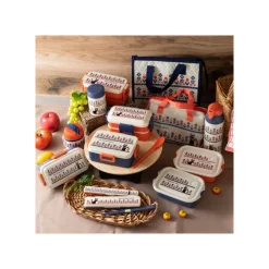 Maison Ghibli Cuisine Et Table|Bento 4 fermetures Fleurs des champs 530 ml - Kiki la petite sorcière