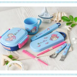 Maison Ghibli Cuisine Et Table|Bento 2 fermetures Ponyo dans la mer - Ponyo sur la falaise