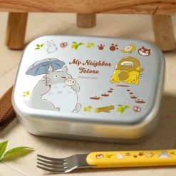Maison Ghibli Cuisine Et Table|Bento Aluminium Totoro & Chatbus - Mon Voisin Totoro