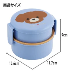 Maison Ghibli Cuisine Et Table|Bento Rond Deux Parties No Face rouge foncé - Le Voyage de Chihiro