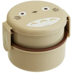Maison Ghibli Cuisine Et Table|Bento Rond Deux Parties Totoro - Mon Voisin Totoro