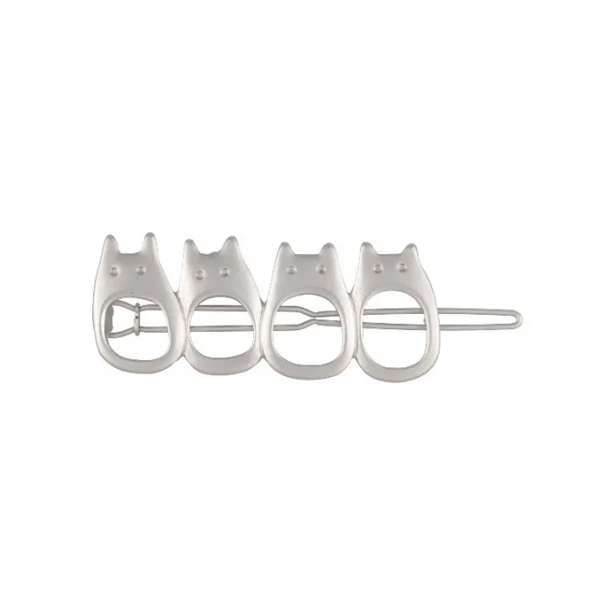 Maison Ghibli Bijoux|Bijou Barette Guirlande Totoro Blanc Metal- Mon Voisin Totoro