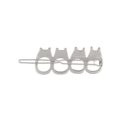 Maison Ghibli Bijoux|Bijou Barette Guirlande Totoro Blanc Metal- Mon Voisin Totoro