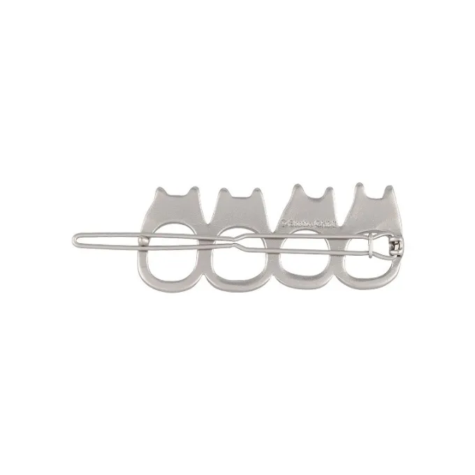 Maison Ghibli Bijoux|Bijou Barette Guirlande Totoro Blanc Metal- Mon Voisin Totoro