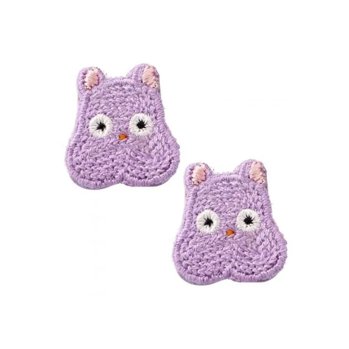 Maison Ghibli Bijoux|Bijou Boucle d’oreilles à Clips Broderie Boh Mouse - Le Voyage De Chi