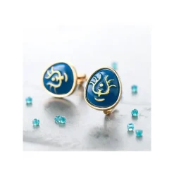 Maison Ghibli Bijoux|Bijou Boucle d’oreilles à Clips Cristal Volucite - Le Château dans le