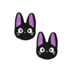Maison Ghibli Bijoux|Bijou Boucle d’oreilles Broderie Jiji - Kiki la petite sorcière