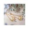 Maison Ghibli Bijoux|Bijou Boucle d’oreilles Totoro Blanc Caché Dans Une Feuille - Mon Voi
