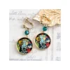 Maison Ghibli Bijoux|Bijou Boucles d’oreilles à clips Louise & Baron Vitrail - Si tu tends