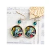 Maison Ghibli Bijoux|Bijou Boucles d’oreilles Louise et Baron Vitrail- Si tu tends l'oreil
