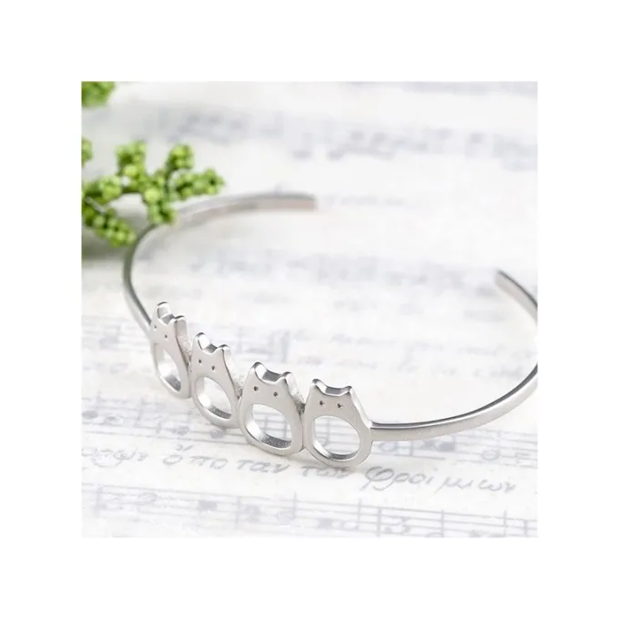 Maison Ghibli Bijoux|Bijou Bracelet Guirlande Totoro Blanc Metal- Mon Voisin Totoro