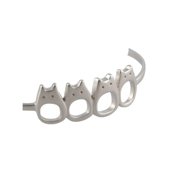 Maison Ghibli Bijoux|Bijou Bracelet Guirlande Totoro Blanc Metal- Mon Voisin Totoro