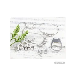 Maison Ghibli Bijoux|Bijou Bracelet Guirlande Totoro Blanc Metal- Mon Voisin Totoro