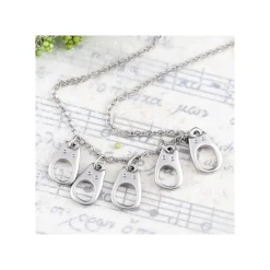 Maison Ghibli Bijoux|Bijou Collier Totoro Blanc Metal- Mon Voisin Totoro