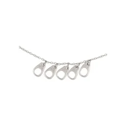 Maison Ghibli Bijoux|Bijou Collier Totoro Blanc Metal- Mon Voisin Totoro