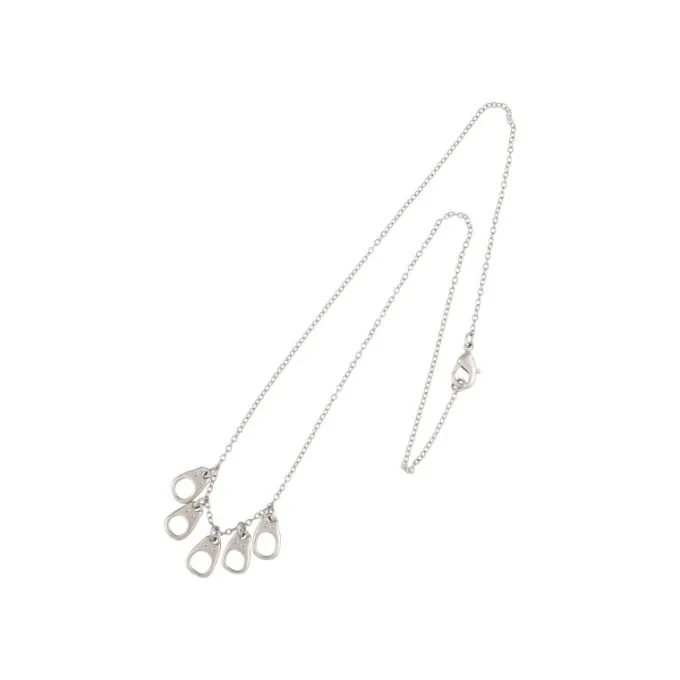 Maison Ghibli Bijoux|Bijou Collier Totoro Blanc Metal- Mon Voisin Totoro