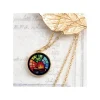 Maison Ghibli Bijoux|Bijou Pendentif Calcifer Vitrail- Le Château ambulant