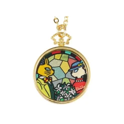 Maison Ghibli Bijoux|Bijou Pendentif Louise Et Baron Vitrail - Si tu tends l'oreille