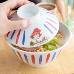 Maison Ghibli Cuisine Et Table|Bol Ramen Ponyo & Sosuke - Ponyo sur la falaise