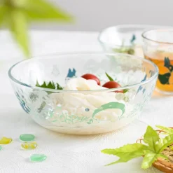 Maison Ghibli Cuisine Et Table|Bol transparent 17cm Chasse aux glands - Mon Voisin Totoro
