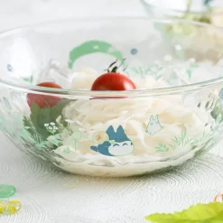Maison Ghibli Cuisine Et Table|Bol transparent 17cm Chasse aux glands - Mon Voisin Totoro