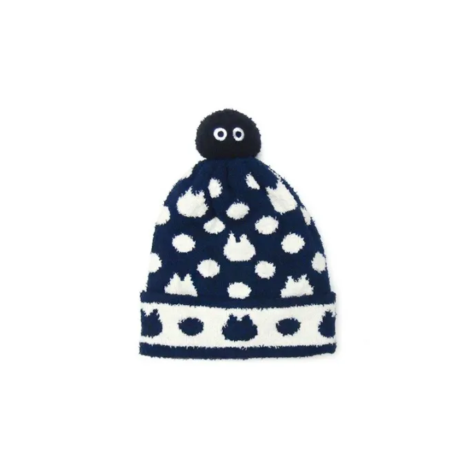 Maison Ghibli Textile|Bonnet Bleu Marine - Mon Voisin Totoro
