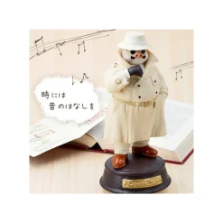 Maison Ghibli Boites À Musiques|Boîte à Musique Marco dans son imperméable - Porco Rosso