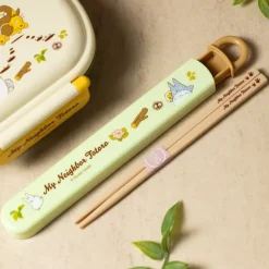 Maison Ghibli Cuisine Et Table|Boîte de Baguettes 16,5cm Totoro & Chatbus - Mon Voisin Totoro